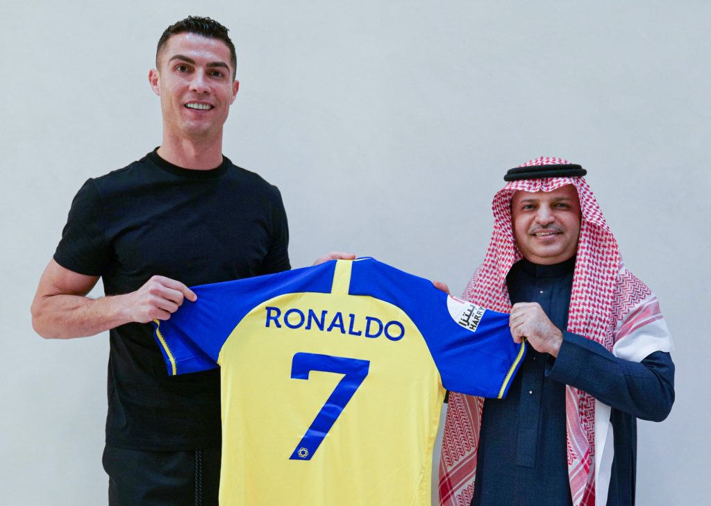 كريستيانو رونالدو مع النصر السعودي
