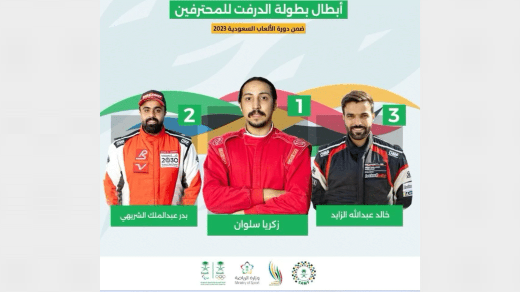 أبطال بطولة الدرفت