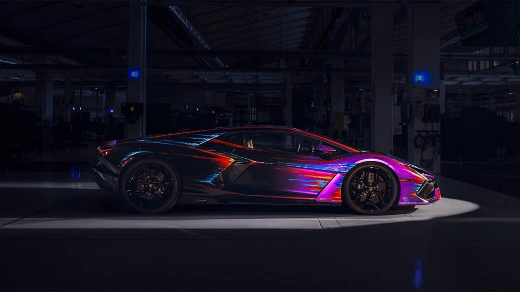 لامبرغيني لوحة فنية