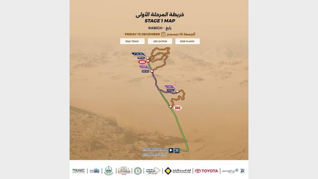 تفاصيل رالي جدة تويوتا 2023