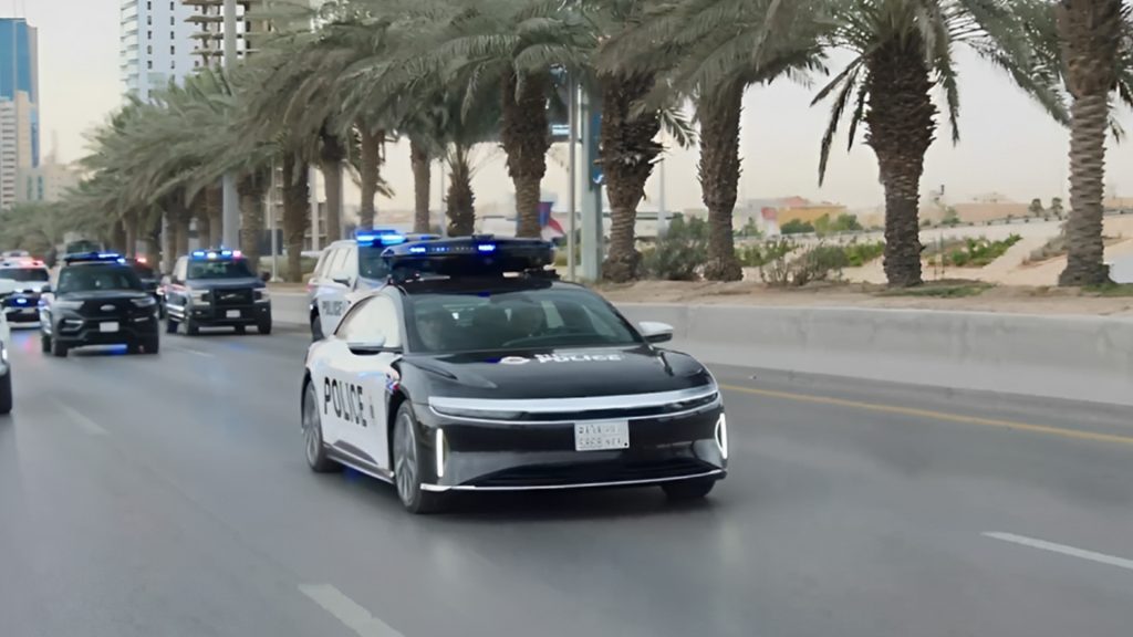 lucid saudi police