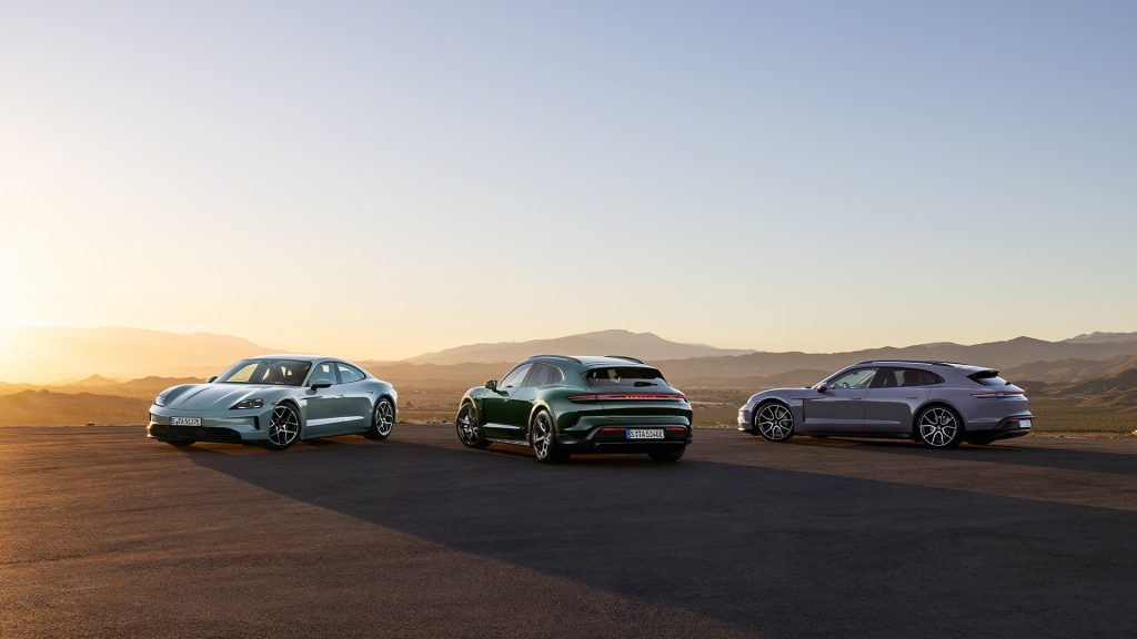 بورشه تايكان الجديدة