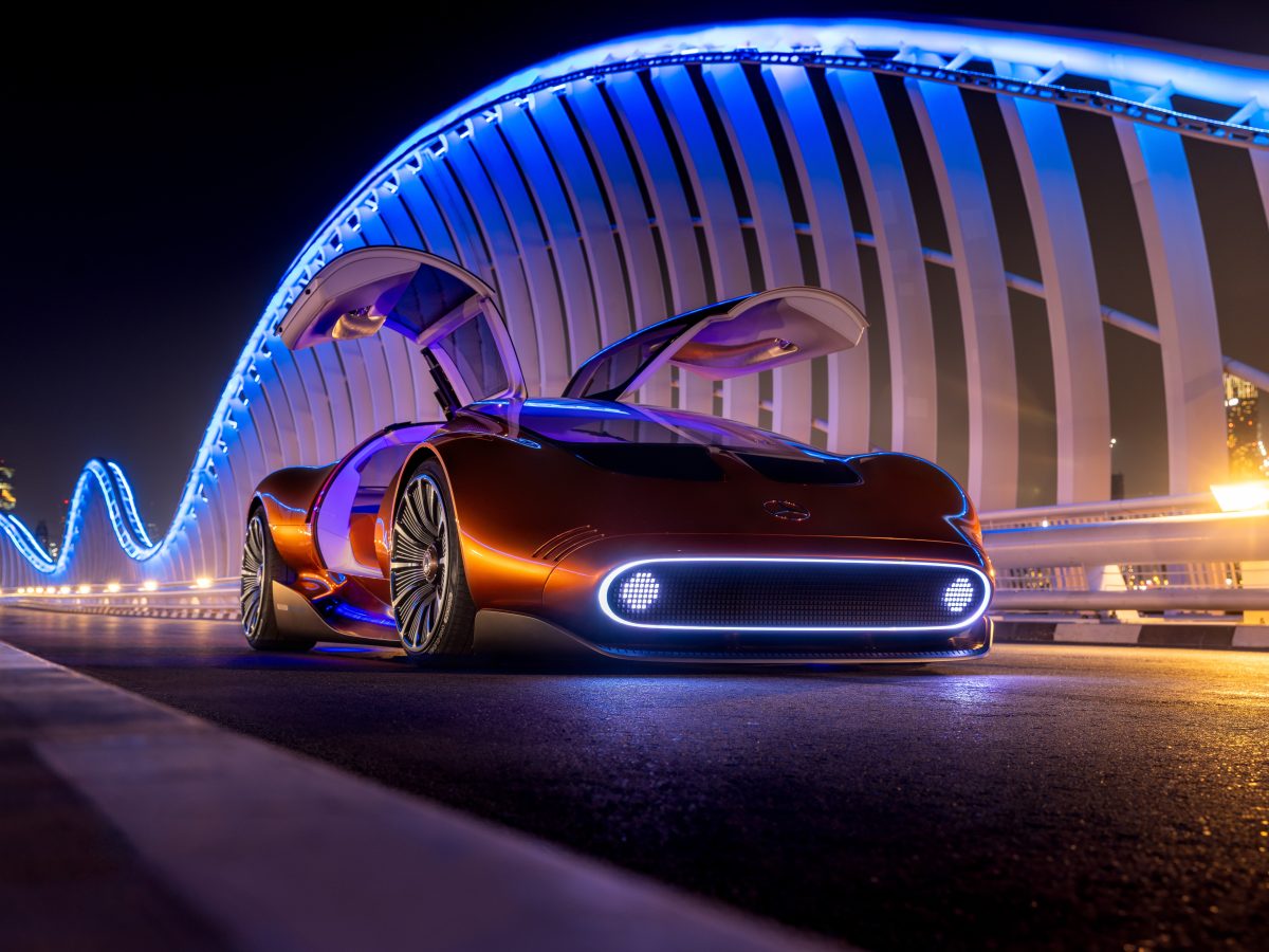 مرسيدس فيجن ون ايليفن الاختبارية في دبي