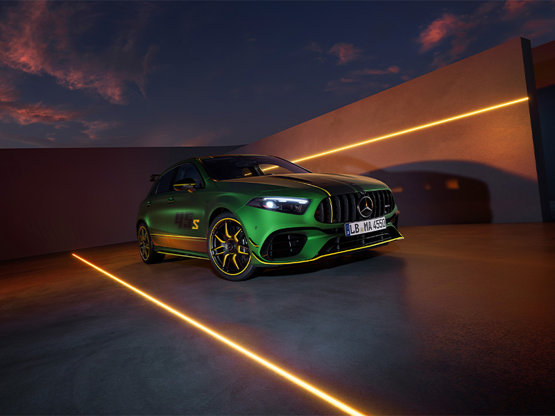 مرسيدس A45 S الجديدة الإصدار المحدود