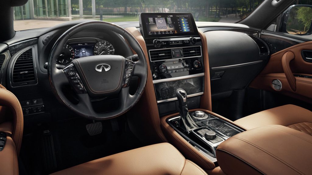 داخلية إنفينيتي كيو اكس 80 2024