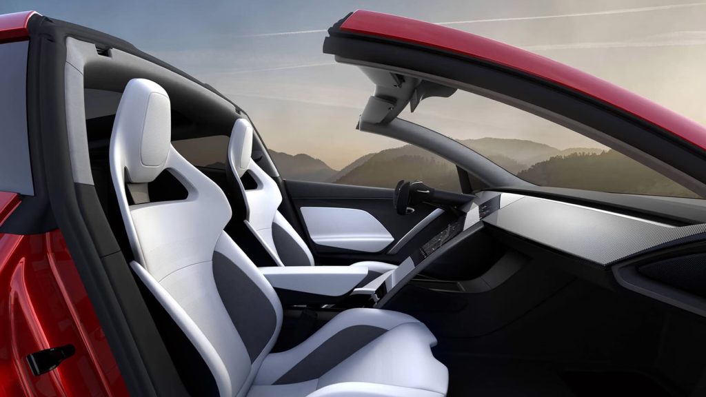 مقصورة تسلا رودستر 2