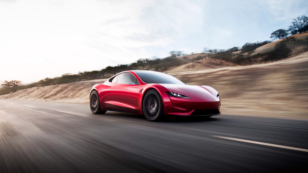 تسلا رودستر 2 أقل من ثانية إيلون ماسك