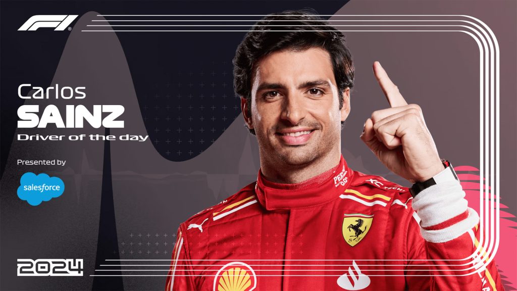 جائزة سائق اليوم سباق البحرين فورمولا 1 2024