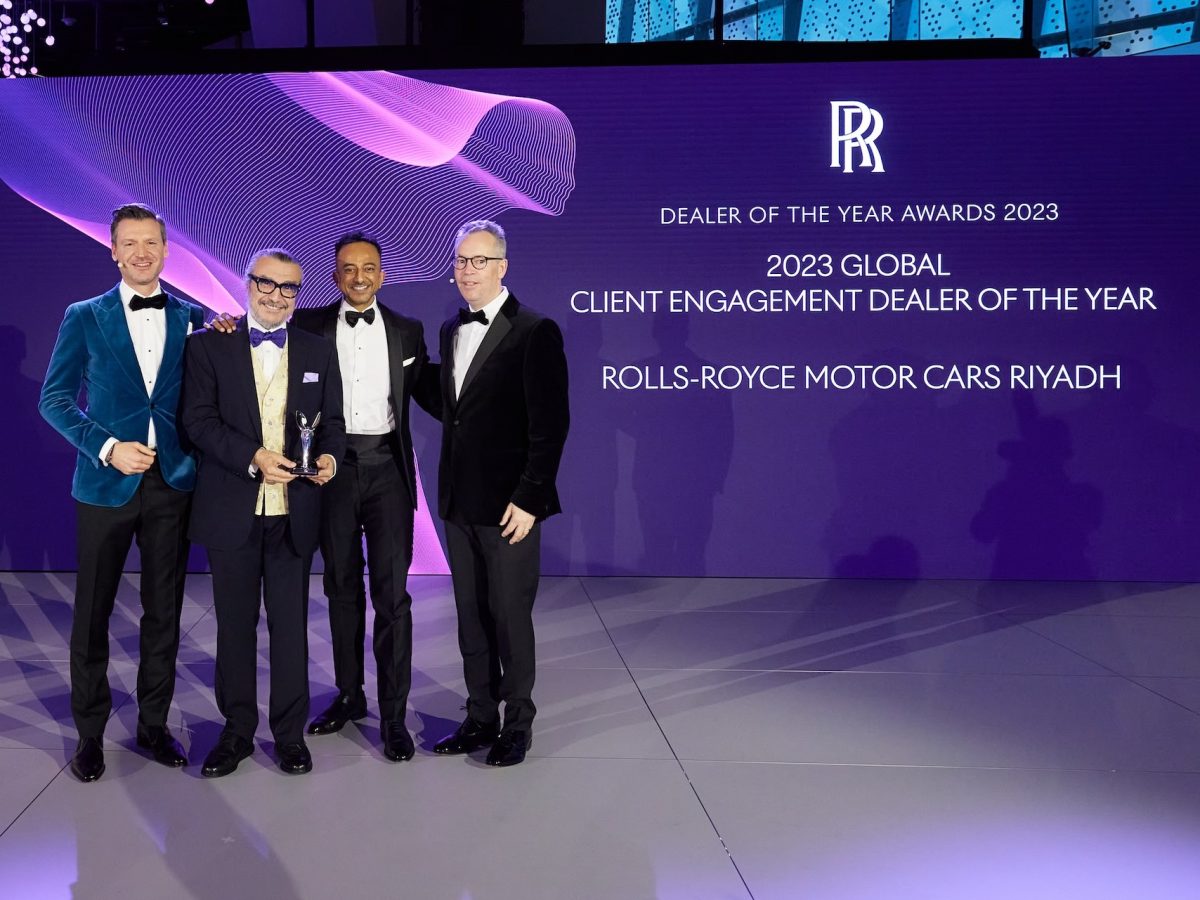 رولز-رويس الرياض تحصد جائزة مرموقة في المؤتمر العالمي للوكلاء الحصريين للعلامة الفاخرة