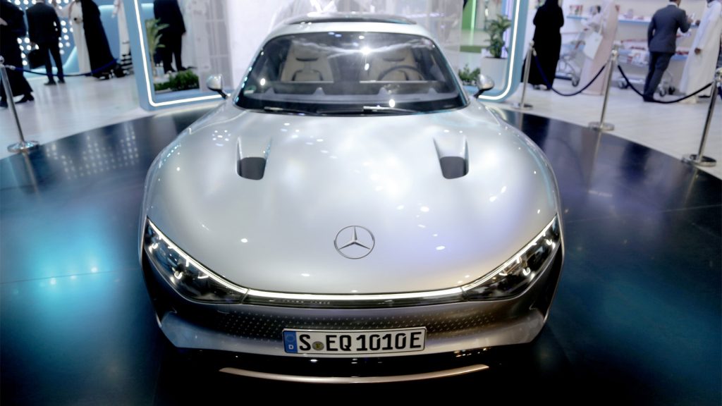 سيارة مرسيدس المستقبلية فيجن اي كيو اكس اكس