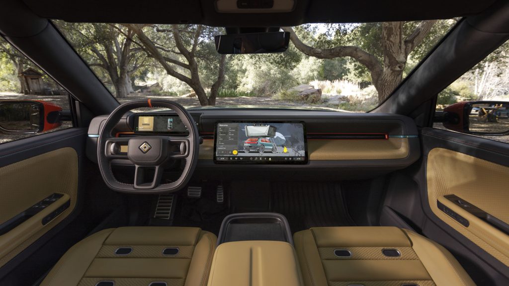 مقصورة ريفيان ار 3 اكس الرياضي الكهربائي