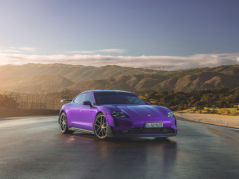 أقوى سيارة من بورشه: تايكان توربو جي تي 2025 الكهربائية بقوة تتجاوز 1000 حصان !