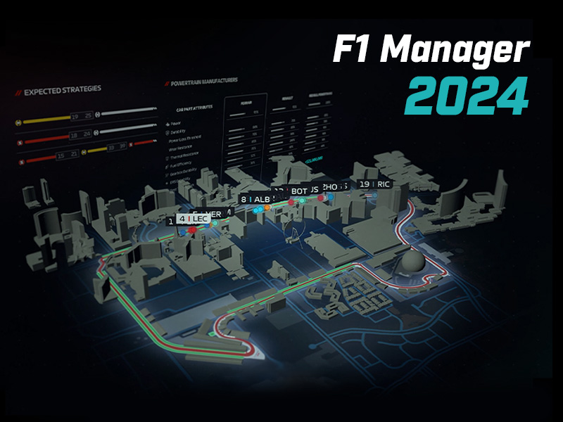 ستتيح لك لعبة F1 Manager 2024 إنشاء فريقك الخاص مطلع الصيف القادم