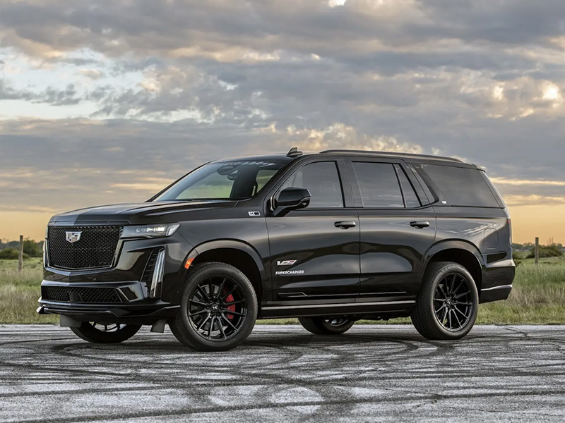 إليكم وحش هينيسي الجديد: كاديلاك اسكاليد Vبتعديل 850 حصان هينيسي كاديلاك اسكاليد في السيارات المعدلة سيارات اس يو في مركبات رباعية الدفع شاحنات سريعة شاحنات معدلة جنرال موتورز Here is the new Hennessey monster: the Cadillac Escalade V, modified with 850 horsepower Hennessey Cadillac Escalade V Modified cars SUV cars Four-wheel drive vehicles Fast trucks Modified trucks GM GENERAL MOTORS