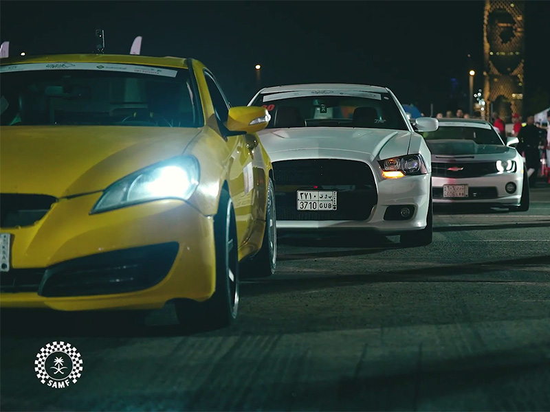 بطولة السعودية تويوتا درفت سباق السيارات السعودية الرياض ميدان ديراب Saudi Toyota Drift Championship Car racing Saudi Arabia Riyadh Dirab Square