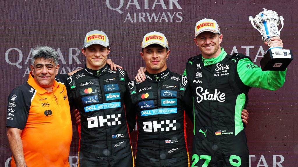 جائزة بريطانيا الكبرى: نوريس يُتوج في بلاده، وهولكينبيرغ يحقق إنجاز تاريخي!
سباق بريطانيا فورمولا 1 
سباق بريطانيا فورميلا 1 
سباق السيارات
سيارات سباق
سوبر كارز
سيارات رياضية
سيارات سوبر رياضية
سيارات سبورت
سيارات سوبر سبورت
ماكلارين
لاندو نوريس
أوسكار بياستري
ألبين
نيكو هولكنبيرغ
مرسيدس لويس هاملتون
جورج راسيل
ريد بُل 
ماكس فرستابن
British Grand Prix: Norris wins his home race, and Hulkenberg achieves a historic achievement!
British Formula 1 Grand Prix
British Formula 1 Grand Prix
Motor Racing
Racing Cars
Supercars
Sports Cars
Supersports Cars
Sports Cars
Supersports Cars
McLaren
Lando Norris
Oscar Piastri
Alpine
Nico Hulkenberg
Mercedes
Lewis Hamilton
George Russell
Red Bull
Max Verstappen