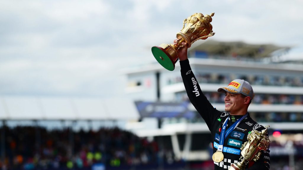 جائزة بريطانيا الكبرى: نوريس يُتوج في بلاده، وهولكينبيرغ يحقق إنجاز تاريخي!
سباق بريطانيا فورمولا 1 
سباق بريطانيا فورميلا 1 
سباق السيارات
سيارات سباق
سوبر كارز
سيارات رياضية
سيارات سوبر رياضية
سيارات سبورت
سيارات سوبر سبورت
ماكلارين
لاندو نوريس
أوسكار بياستري
ألبين
نيكو هولكنبيرغ
مرسيدس لويس هاملتون
جورج راسيل
ريد بُل 
ماكس فرستابن
British Grand Prix: Norris wins his home race, and Hulkenberg achieves a historic achievement!
British Formula 1 Grand Prix
British Formula 1 Grand Prix
Motor Racing
Racing Cars
Supercars
Sports Cars
Supersports Cars
Sports Cars
Supersports Cars
McLaren
Lando Norris
Oscar Piastri
Alpine
Nico Hulkenberg
Mercedes
Lewis Hamilton
George Russell
Red Bull
Max Verstappen