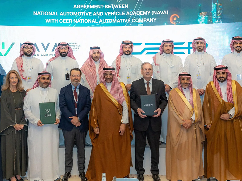 "سير" و"ناڤا": شراكة استراتيجية تؤسس لجيل سعودي قادم من خبراء صناعة السيارات الكهربائية سير ونافا السعودية صناعة السيارات السعودية سيارات سعودية سيارات سير الجديدة سيارات سير 2025 سيارات سير 2026 سيارات كهربائية سعودية سيارات سعودية محلية الصنع سيارات سعودية وطنية الصنع سيارات سعودية اس يو في سيارات سعودية سيدان سيارات كهربائية اس يو في سيارات سيدان كهربائية سيارات توب جير الشرق الأوسط السعودية الرياض جدة الشرق الأوسط سيارات هايبرد سيارات هيبرد سيارات هجينة "Sir" and "Nava": A strategic partnership laying the foundation for a future generation of Saudi electric vehicle experts Sir and Nava Saudi Arabia Saudi Automotive Industry Saudi Cars New Sir Cars Sir Cars 2025 Sir Cars 2026 Saudi Electric Cars Locally Made Saudi Cars Nationally Made Saudi Cars Saudi SUVs Saudi Sedans Electric SUVs Electric Sedans Top Gear Middle East Saudi Arabia Riyadh Jeddah Middle East Hybrid Cars Hybrid Cars Hybrid Vehicles