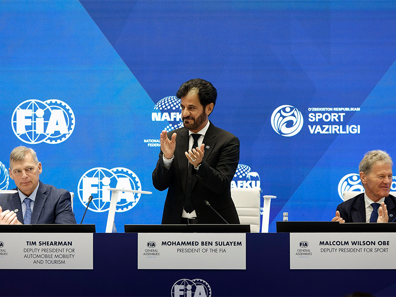 محمد بن سليم يُعاد انتخابه رئيساً للاتحاد الدولي للسيارات FIA اف ايه اي رياضة السيارات سباق السيارات رياضة المحركات رياضة السباقات فورمولا 1 فورميلا 1 دبي أبوظبي الإمارات الشرق الأوسط السعودية الرياض جدة لبنان بيروت سيارات توب جير الشرق الأوسط سوبركارز سيارات خارقة سيارات رياضية سيارات سوبر رياضية سيارات سبورت سيارات سوبر سبورت سيارات سريعة سيارات قوية سيارات سباق سباق السيارات Mohammed Ben Sulayem re-elected president of the FIA FIA Motorsport Motor Racing Motorsport Racing Formula 1 Formula 1 Dubai Abu Dhabi UAE Middle East Saudi Arabia Riyadh Jeddah Lebanon Beirut Top Gear Middle East Supercars Supercars Sports Cars Supersport Cars Sports Cars Supersport Cars Fast Cars Powerful Cars Racing Cars Auto Racing