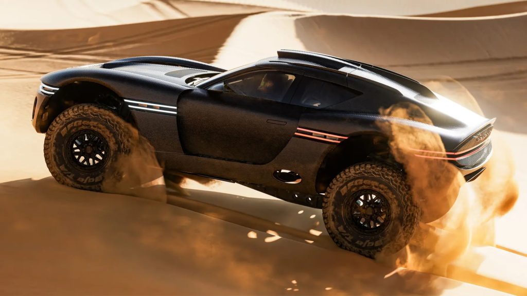 Genesis X Skorpio Concept off-road supercar V8 1100hp desert performance Middle East

Genesis X Skorpio Concept extreme off-road driving desert Middle East supercar

Genesis X Skorpio Concept 40-inch off-road tyres beadlock wheels

Genesis X Skorpio Concept high ground clearance extreme suspension

Genesis X Skorpio Concept Brembo motorsport brakes off-road

Genesis X Skorpio Concept interior racing seats roll cage cockpit

Genesis X Skorpio Concept carbon fiber Kevlar lightweight construction

Genesis X Skorpio Concept rear design scorpion-inspired off-road car

جينيسيس إكس سكوربيو كونسبت، سيارة خارقة للطرق الوعرة، محرك V8 بقوة 1100 حصان، أداء صحراوي في الشرق الأوسط

جينيسيس إكس سكوربيو كونسبت، سيارة خارقة للطرق الوعرة في صحراء الشرق الأوسط

جينيسيس إكس سكوربيو كونسبت، إطارات للطرق الوعرة قياس 40 بوصة، عجلات بتقنية Beadlock

جينيسيس إكس سكوربيو كونسبت، ارتفاع كبير عن الأرض، نظام تعليق متطور

جينيسيس إكس سكوربيو كونسبت، مكابح بريمبو رياضية للطرق الوعرة

جينيسيس إكس سكوربيو كونسبت، مقاعد رياضية، قفص حماية، مقصورة قيادة

جينيسيس إكس سكوربيو كونسبت، هيكل خفيف الوزن من ألياف الكربون والكيفلار

جينيسيس إكس سكوربيو كونسبت، تصميم خلفي مستوحى من العقرب، سيارة للطرق الوعرة