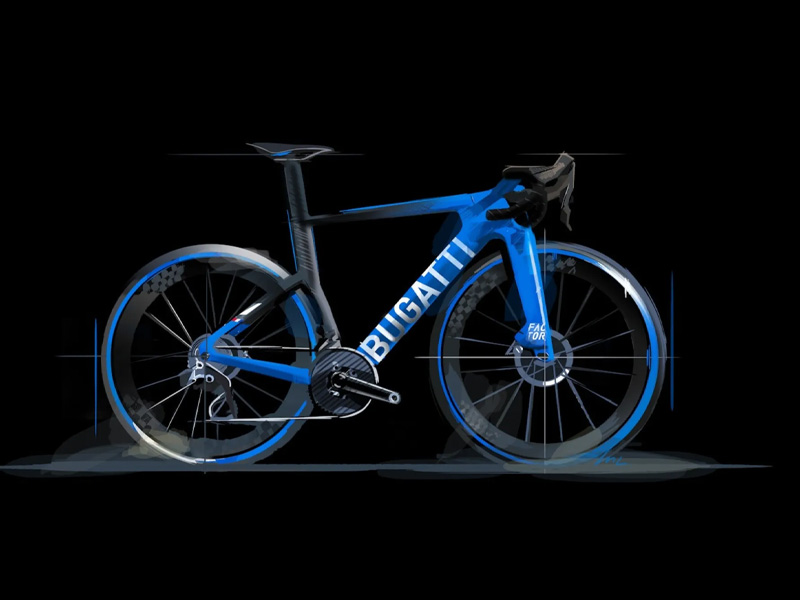 أرخص طريقة لامتلاك بوجاتي؟ تعرّف إلى دراجة Bugatti Factor One الخارقة بقوة نصف حصان!