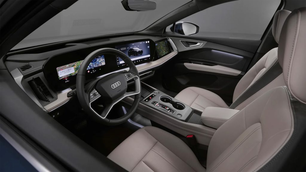 أودي Q4 e-tron
Audi Q4 e-tron 2026
Q4 e-tron فيس ليفت
أودي كهربائية SUV
Q4 Sportback e-tron
سيارة كهربائية أودي
مدى 592 كم
شحن سريع 185 كيلوواط
تقنية V2L
سيارات كهربائية 2026
أودي Q4 e-tron فيس ليفت 2026 تصميم خارجي جديد
Audi Q4 e-tron facelift LED headlights design
تصميم الشبكة الأمامية Singleframe في أودي Q4
أودي Q4 Sportback e-tron تصميم كوبيه SUV
مصابيح OLED الخلفية في أودي الكهربائية
المقصورة الرقمية في أودي Q4 e-tron
شاشة المسرح الرقمي في أودي Q4
شاشة عدادات رقمية 11.9 إنش Audi
شاشة ترفيه 12.8 إنش في أودي Q4
شاشة الراكب الأمامي في أودي Q4 e-tron
نظام Head up display الواقع المعزز أودي
شحن سريع 185 كيلوواط سيارة أودي كهربائية
بطارية 77 كيلوواط ساعي Audi Q4
مساحة صندوق أودي Q4 e-tron الخلفي
سيارة SUV كهربائية من أودي بتقنيات حديثة
Audi Q4 e-tron
Audi Q4 e-tron 2026
Q4 e-tron facelift
electric Audi SUV
Q4 Sportback e-tron
Audi EV SUV
592 km range EV
185 kW fast charging
V2L electric car
electric SUV 2026
Audi Q4 e-tron facelift 2026 exterior design
Audi Q4 e-tron LED headlights customizable design
Audi Singleframe grille updated design
Audi Q4 Sportback e-tron coupe SUV profile
OLED rear lights Audi electric SUV
Audi Q4 e-tron digital interior cockpit
Audi digital stage dashboard screens
11.9 inch digital instrument cluster Audi
12.8 inch infotainment screen Audi Q4
front passenger display Audi Q4 e-tron
augmented reality head up display Audi
185 kW fast charging Audi electric car
77 kWh battery Audi Q4 e-tron
Audi Q4 e-tron trunk space rear
modern electric SUV Audi interior technology