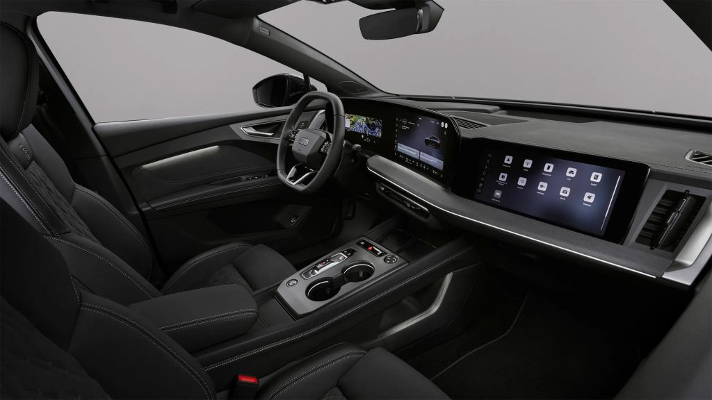 أودي Q4 e-tron
Audi Q4 e-tron 2026
Q4 e-tron فيس ليفت
أودي كهربائية SUV
Q4 Sportback e-tron
سيارة كهربائية أودي
مدى 592 كم
شحن سريع 185 كيلوواط
تقنية V2L
سيارات كهربائية 2026
أودي Q4 e-tron فيس ليفت 2026 تصميم خارجي جديد
Audi Q4 e-tron facelift LED headlights design
تصميم الشبكة الأمامية Singleframe في أودي Q4
أودي Q4 Sportback e-tron تصميم كوبيه SUV
مصابيح OLED الخلفية في أودي الكهربائية
المقصورة الرقمية في أودي Q4 e-tron
شاشة المسرح الرقمي في أودي Q4
شاشة عدادات رقمية 11.9 إنش Audi
شاشة ترفيه 12.8 إنش في أودي Q4
شاشة الراكب الأمامي في أودي Q4 e-tron
نظام Head up display الواقع المعزز أودي
شحن سريع 185 كيلوواط سيارة أودي كهربائية
بطارية 77 كيلوواط ساعي Audi Q4
مساحة صندوق أودي Q4 e-tron الخلفي
سيارة SUV كهربائية من أودي بتقنيات حديثة
Audi Q4 e-tron
Audi Q4 e-tron 2026
Q4 e-tron facelift
electric Audi SUV
Q4 Sportback e-tron
Audi EV SUV
592 km range EV
185 kW fast charging
V2L electric car
electric SUV 2026
Audi Q4 e-tron facelift 2026 exterior design
Audi Q4 e-tron LED headlights customizable design
Audi Singleframe grille updated design
Audi Q4 Sportback e-tron coupe SUV profile
OLED rear lights Audi electric SUV
Audi Q4 e-tron digital interior cockpit
Audi digital stage dashboard screens
11.9 inch digital instrument cluster Audi
12.8 inch infotainment screen Audi Q4
front passenger display Audi Q4 e-tron
augmented reality head up display Audi
185 kW fast charging Audi electric car
77 kWh battery Audi Q4 e-tron
Audi Q4 e-tron trunk space rear
modern electric SUV Audi interior technology