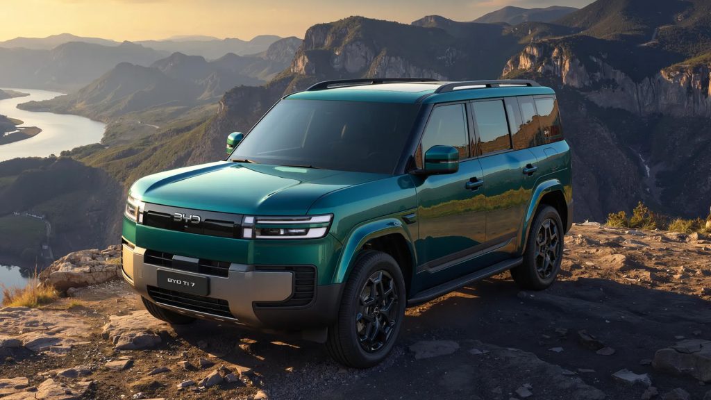 BYD Ti7 SUV
بي واي دي تي7
SUV هجينة PHEV
سيارة دفع رباعي صينية
تصميم BYD Ti7
منافس لاند روفر ديفندر
سيارة عائلية 7 مقاعد
سيارات هجينة حديثة
BYD SUV جديدة
سيارات 2026
سيارة أوف رود هجينة
تصميم صندوقي SUV
داخلية BYD Ti7
أداء BYD Ti7
BYD Ti7 SUV
BYD Ti7 design
Chinese hybrid SUV
PHEV off-road SUV
boxy SUV design
Land Rover Defender rival
7-seater family SUV
new hybrid SUVs
new BYD SUV 2026
plug-in hybrid SUV
off-road hybrid vehicle
boxy SUV styling
BYD Ti7 interior
AWD hybrid SUV